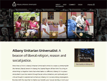 Tablet Screenshot of albanyuu.org